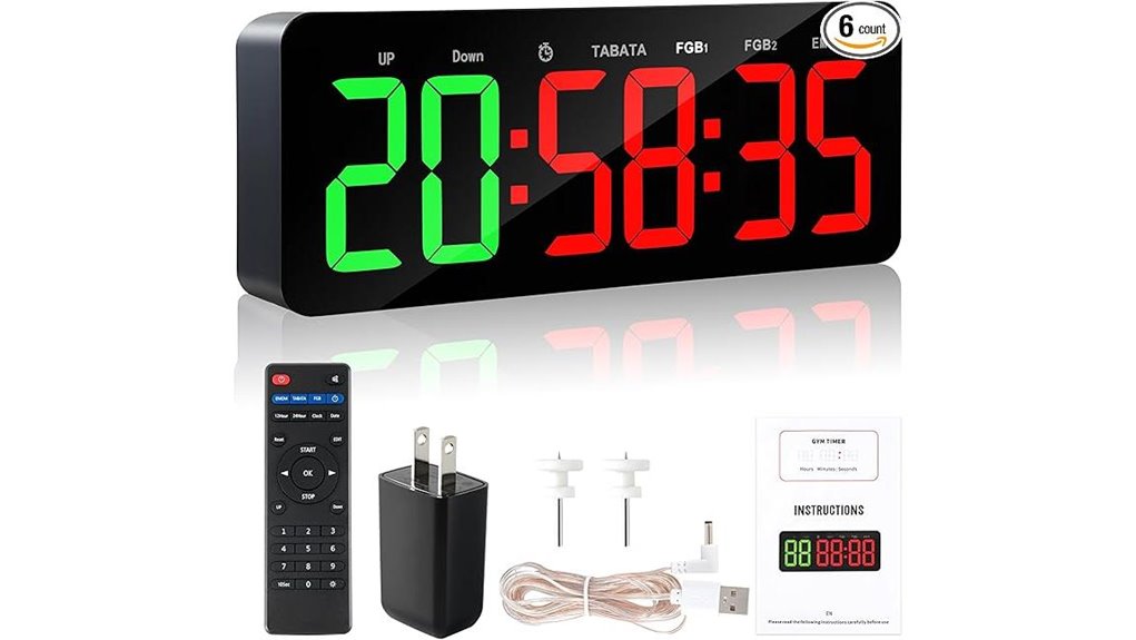 gym timer remote control