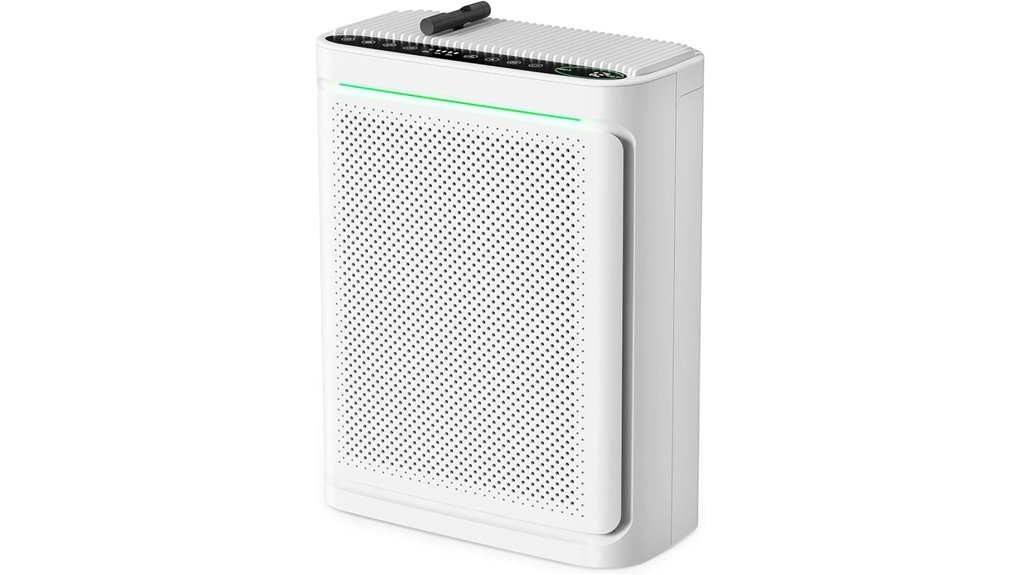 h13 hepa purifier white