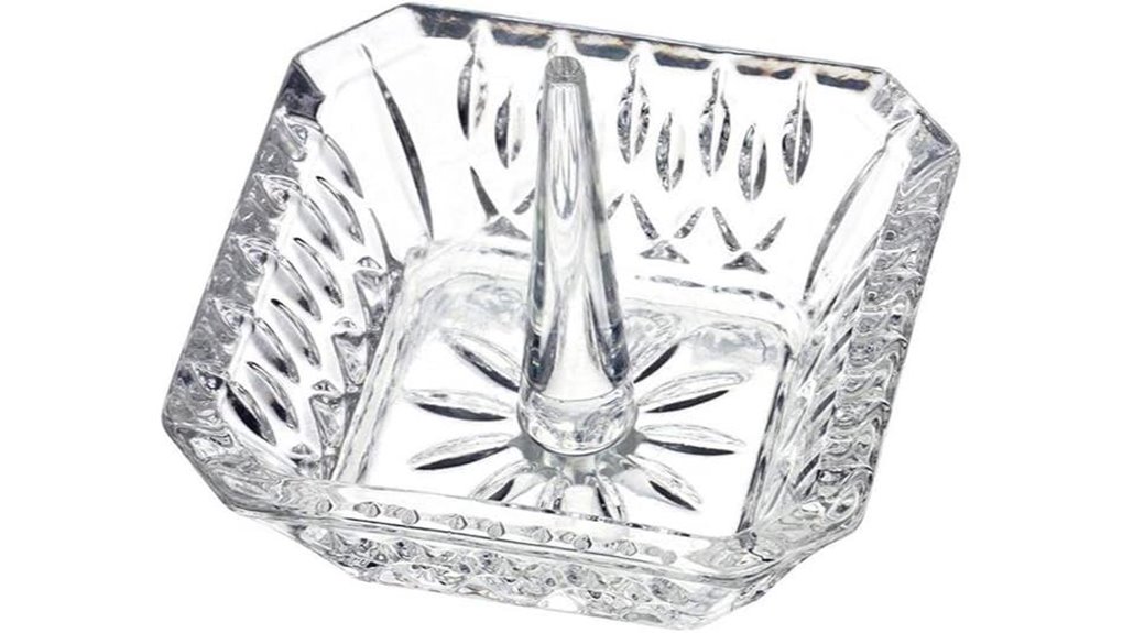 h d crystal ring holder