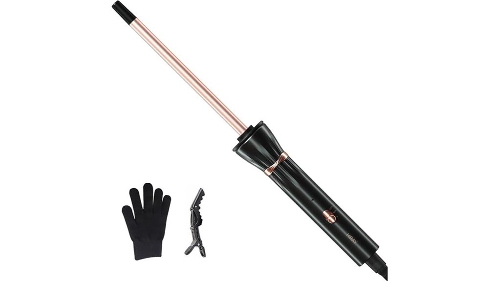 hahahope adjustable ceramic curling