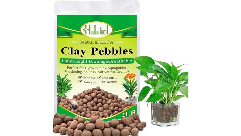halatool 2 lb expanded clay pebbles