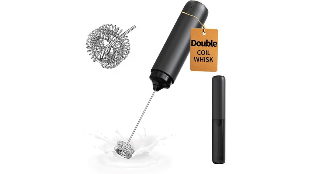 handheld rechargeable milk frother