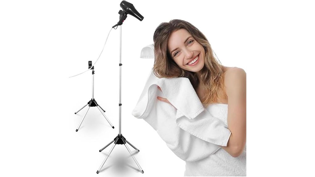 hands free adjustable rotating stand