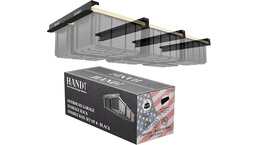 handt overhead storage rack