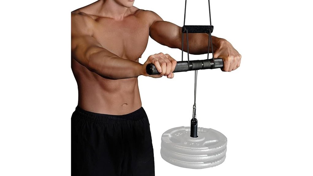 hanging wrist roller forearm