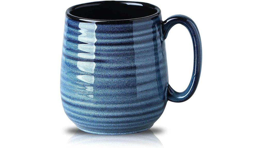 hasense 20oz blue mug