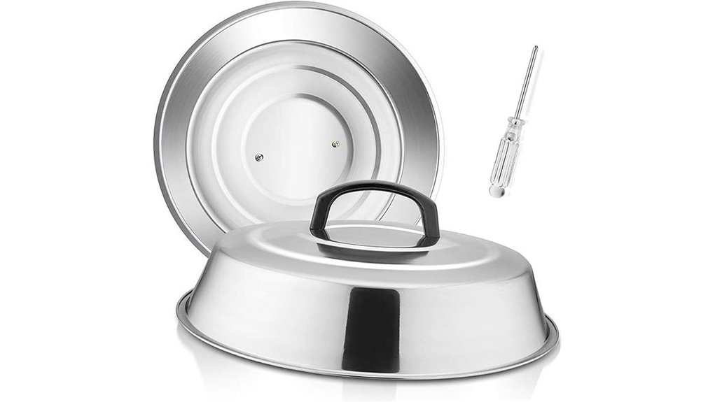 hasteel cheese melting dome set