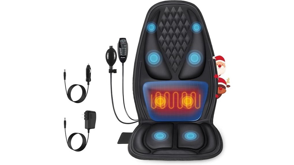 heat back seat cushion