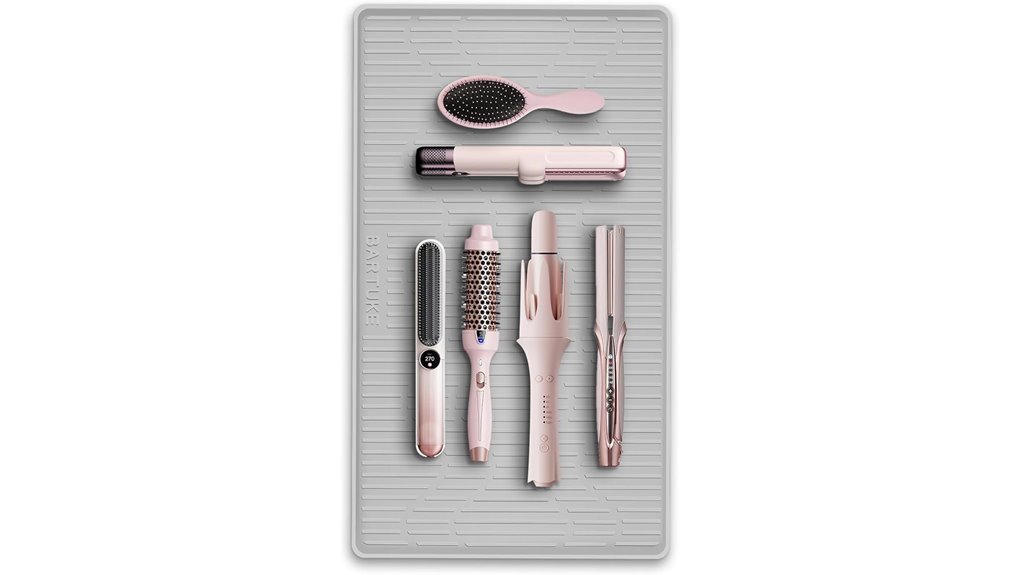 heat resistant hair tool mat