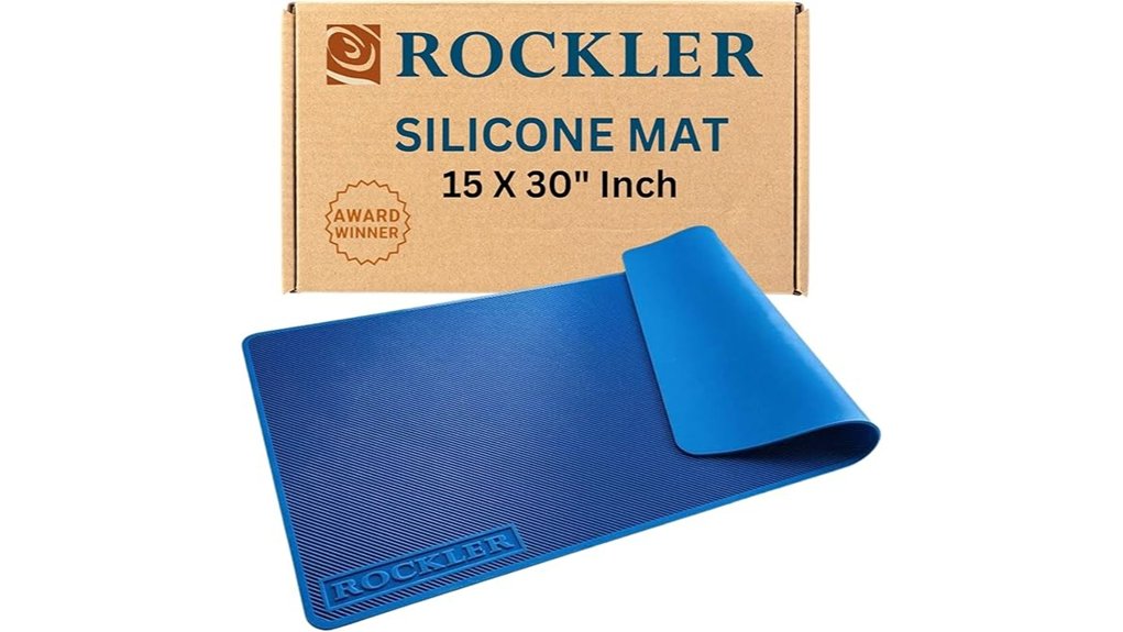 heat resistant silicone glue mat