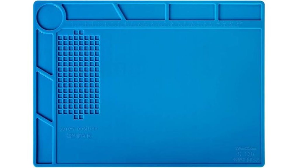 heat resistant silicone soldering mat