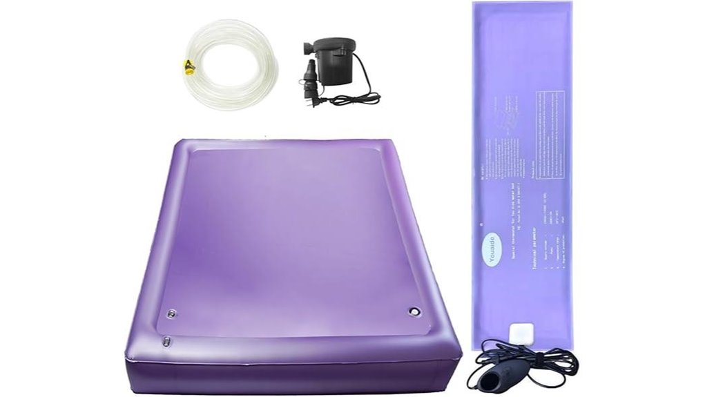 heated queen waterbed mattress