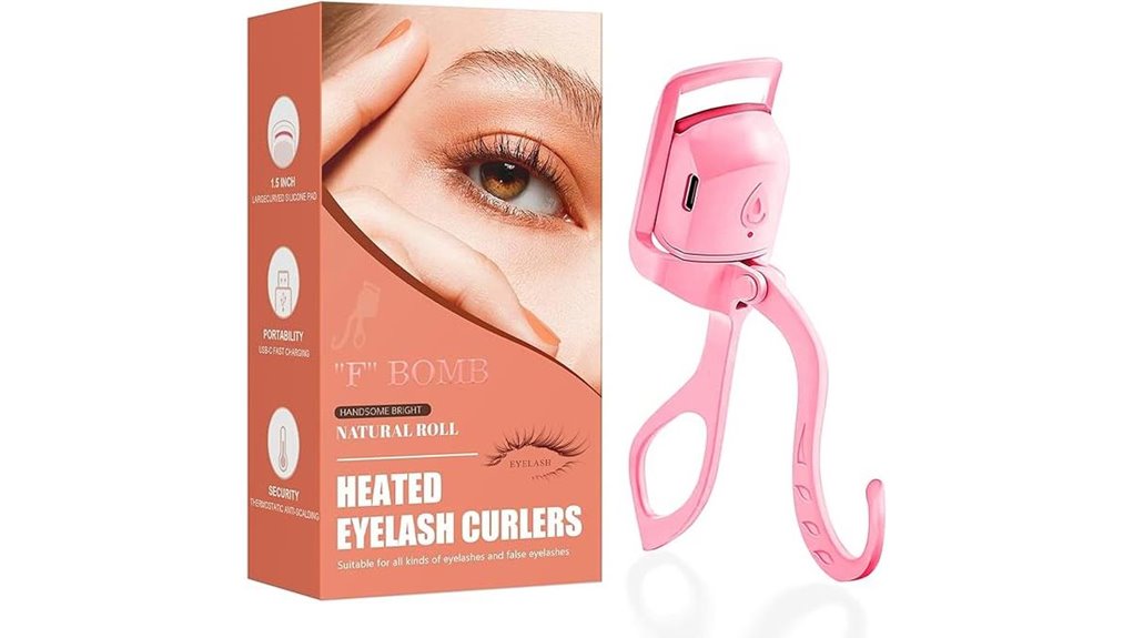 heated rechargeable eyelash curler