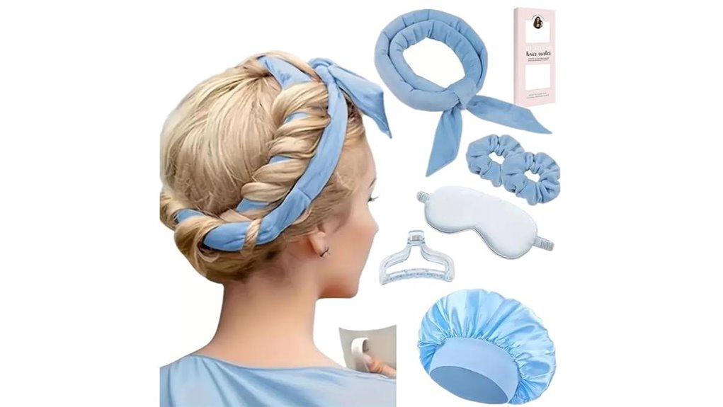 heatless overnight curling kit