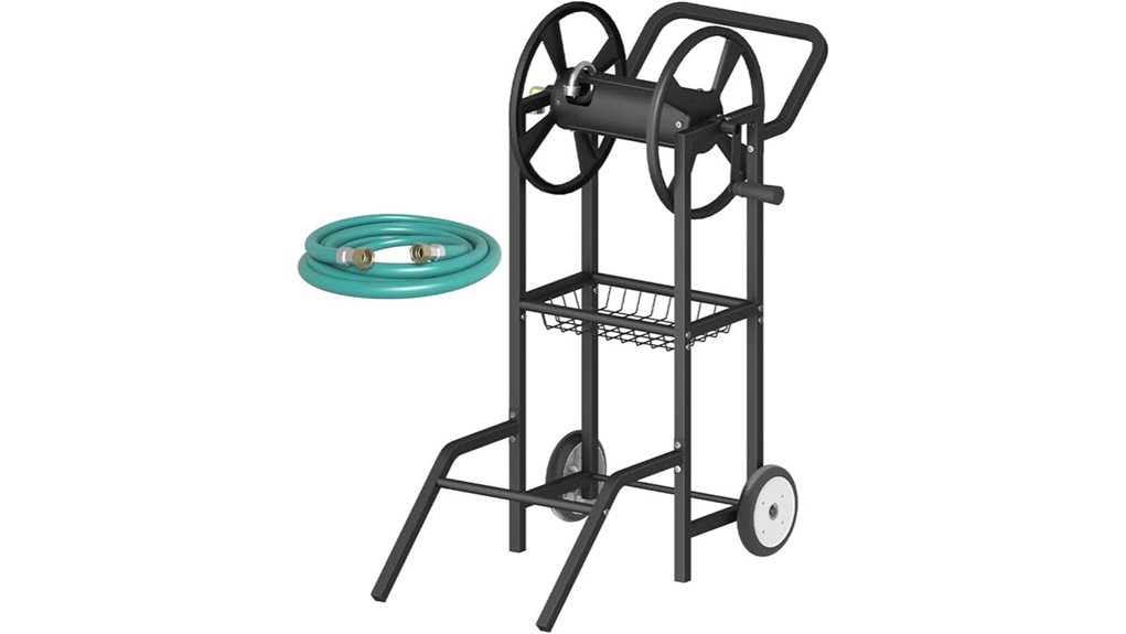 heavy 125ft hose reel
