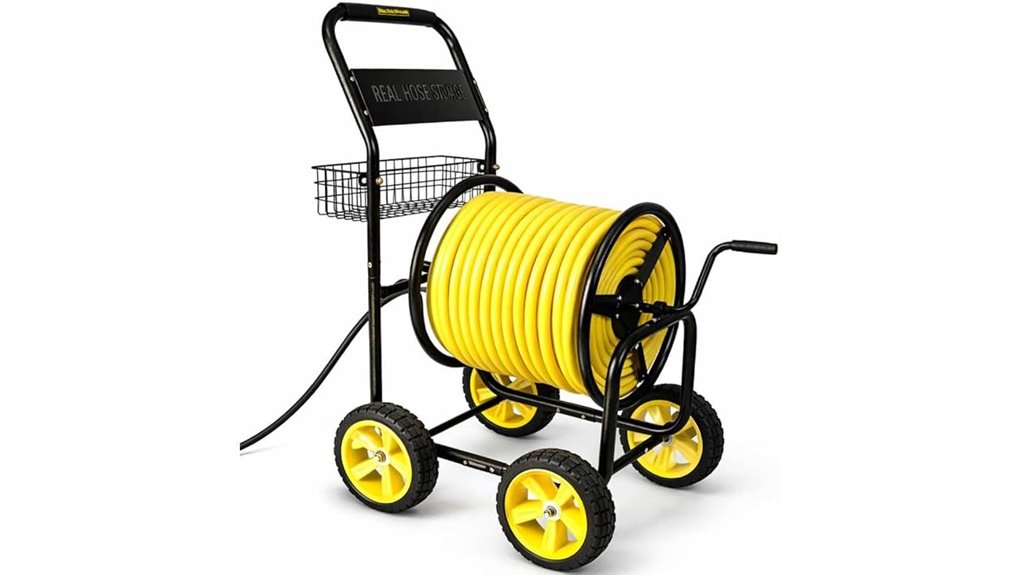 heavy 400ft 4 wheel reel