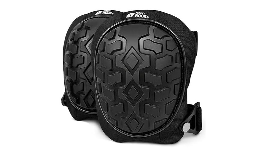 heavy duty adjustable gel kneepads