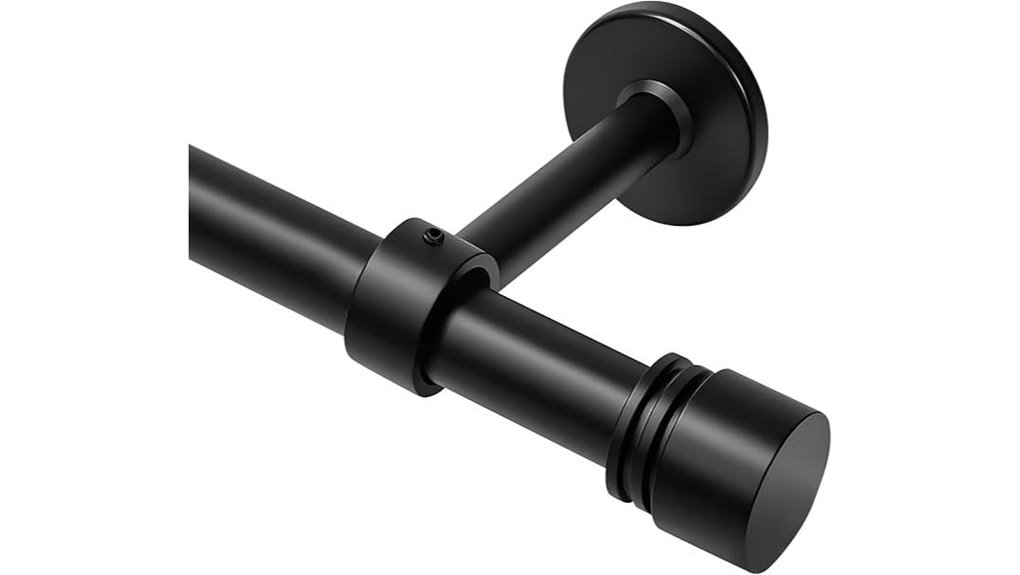 heavy duty curtain rod 144 240