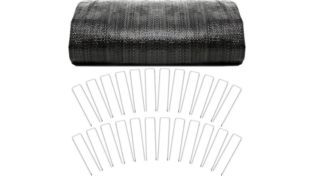 heavy duty geotextile weed barrier