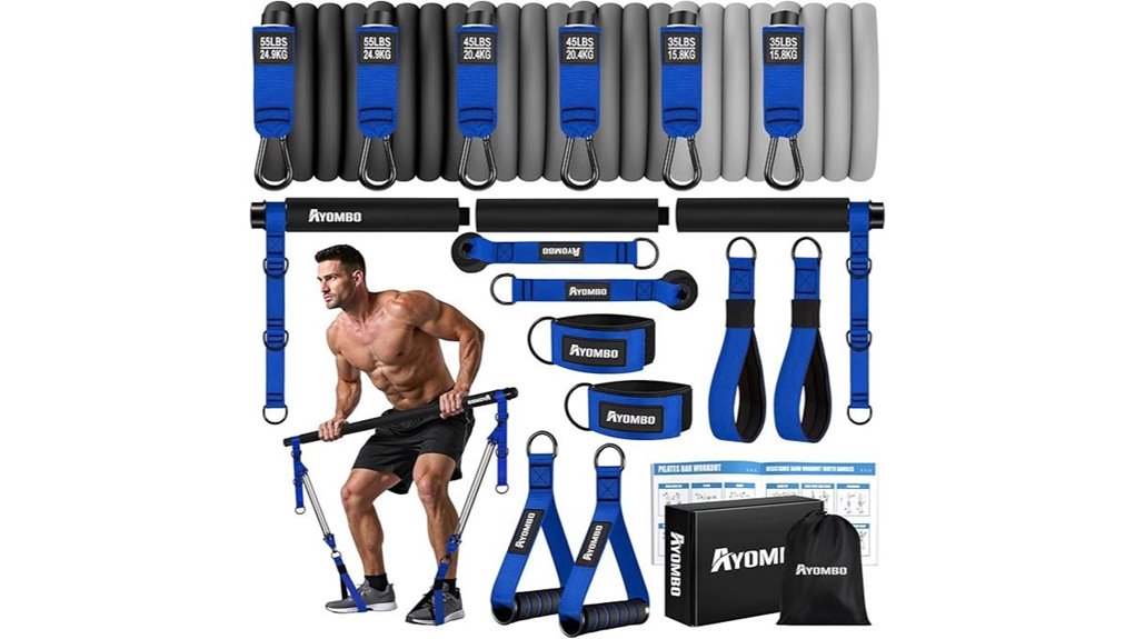 heavy duty pilates resistance kit