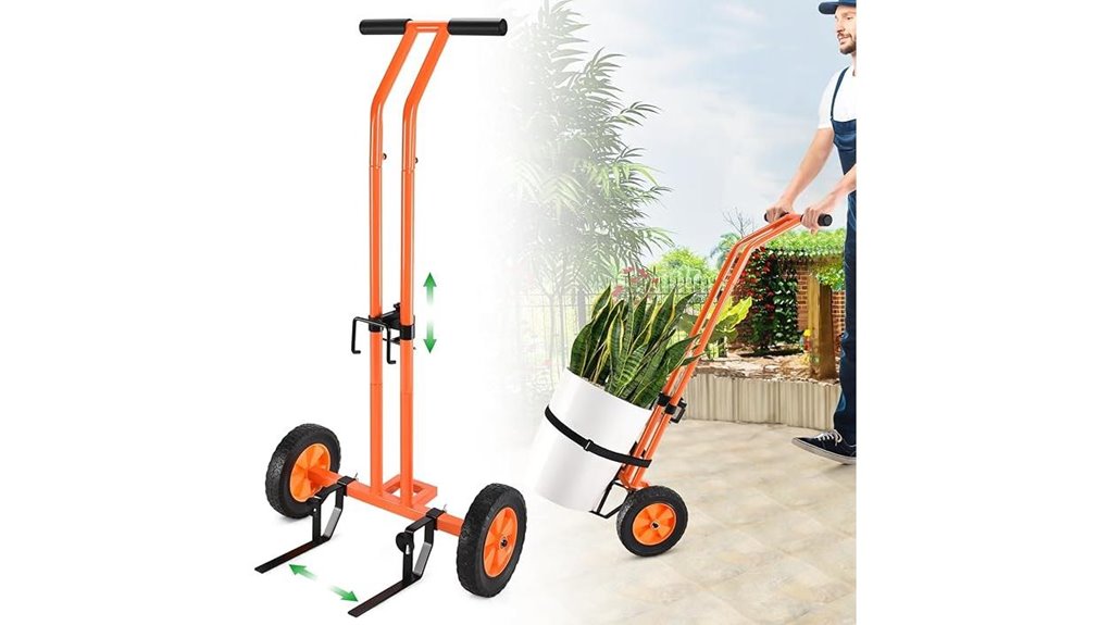 heavy duty plant dolly cart