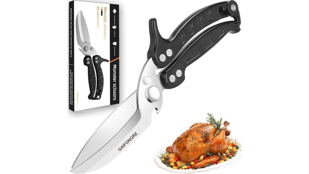 heavy duty stainless poultry shears