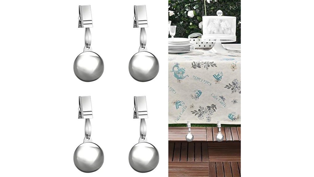 heavy duty tablecloth weight clips