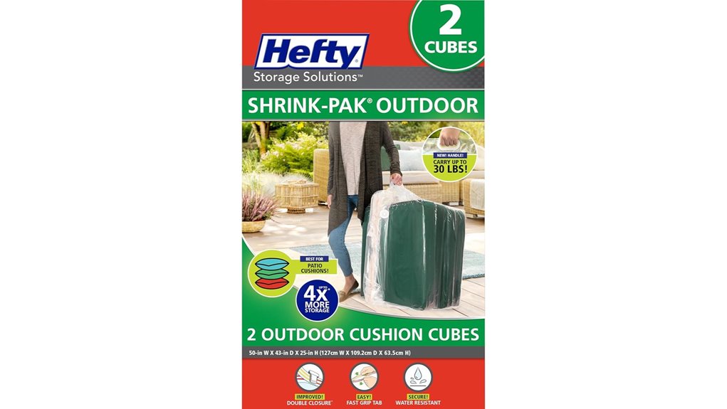 heavy outdoor cushion box