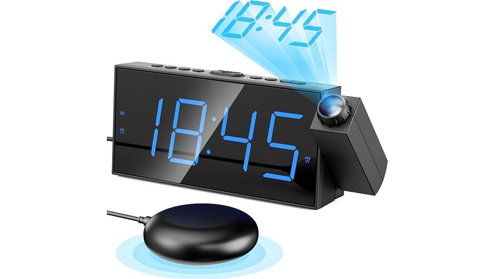 heavy sleepers projection alarm