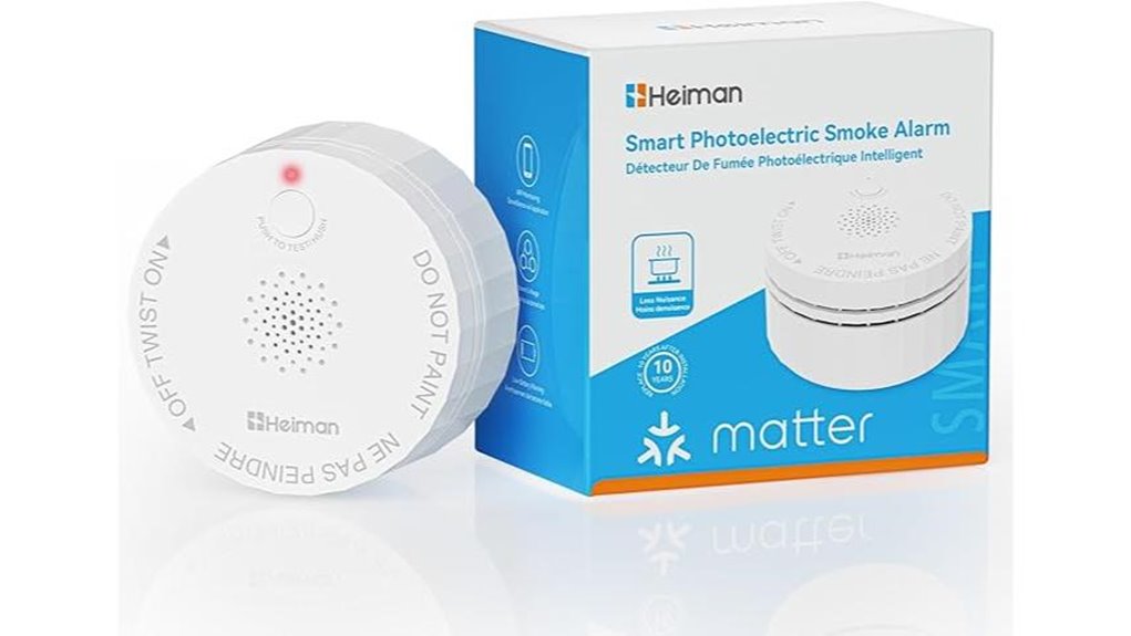 heiman photoelectric smoke alarm