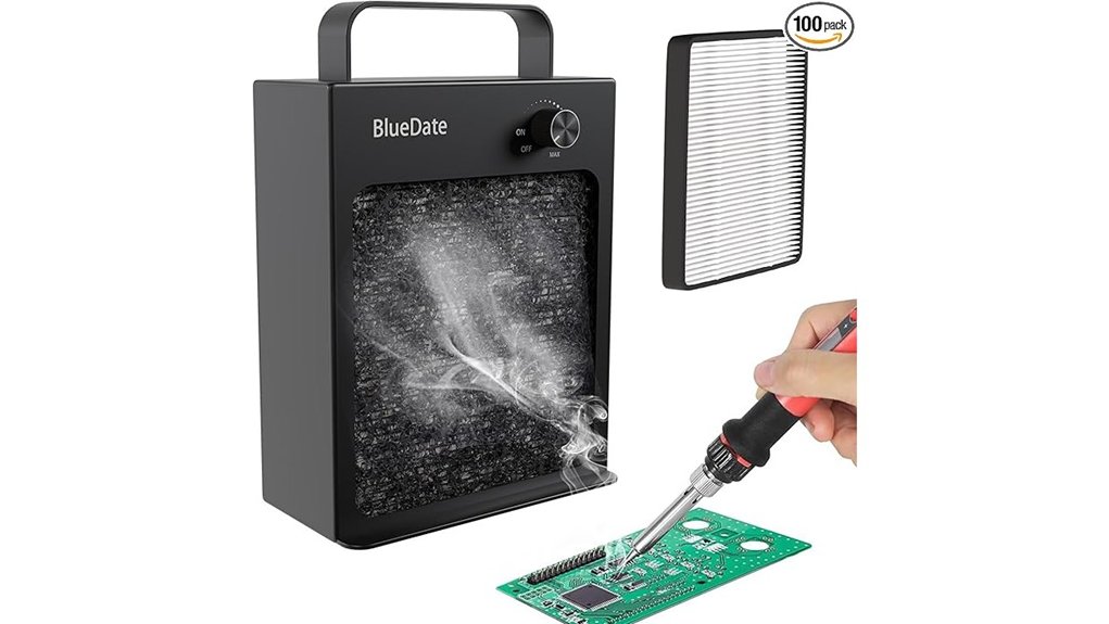 hepa solder fume extractor