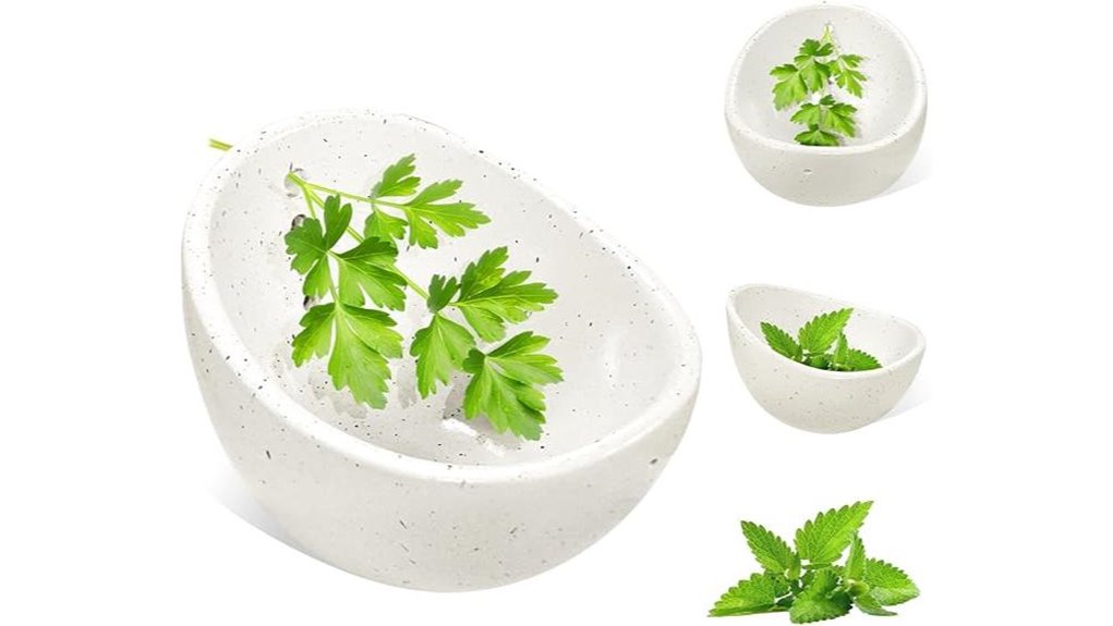 herb stripper 4 hole bowl