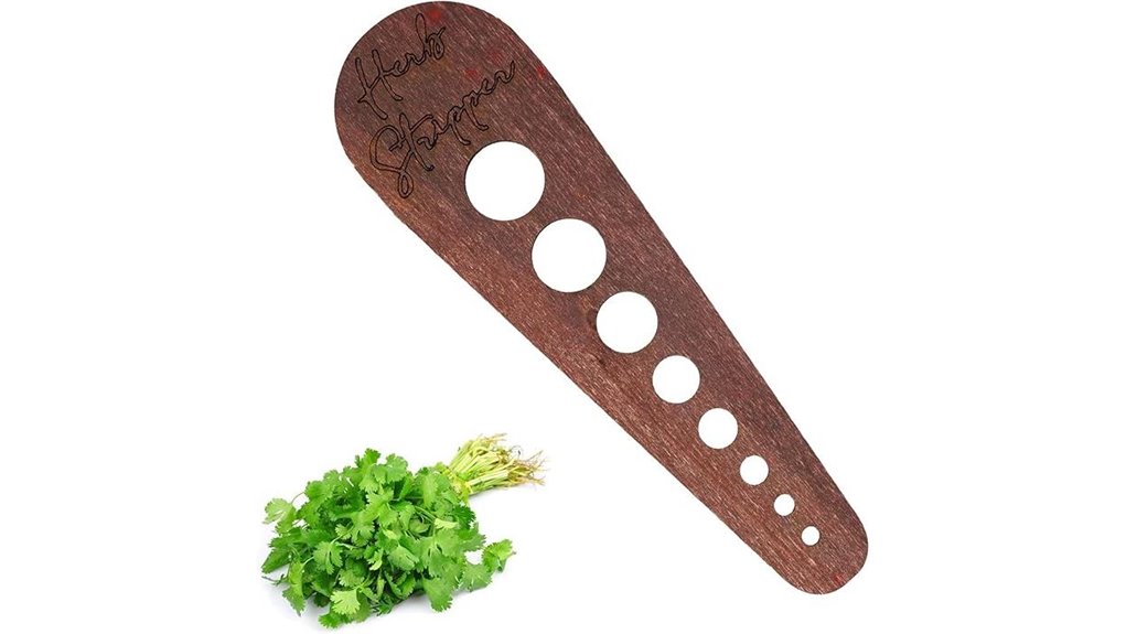 herb stripper tool wooden