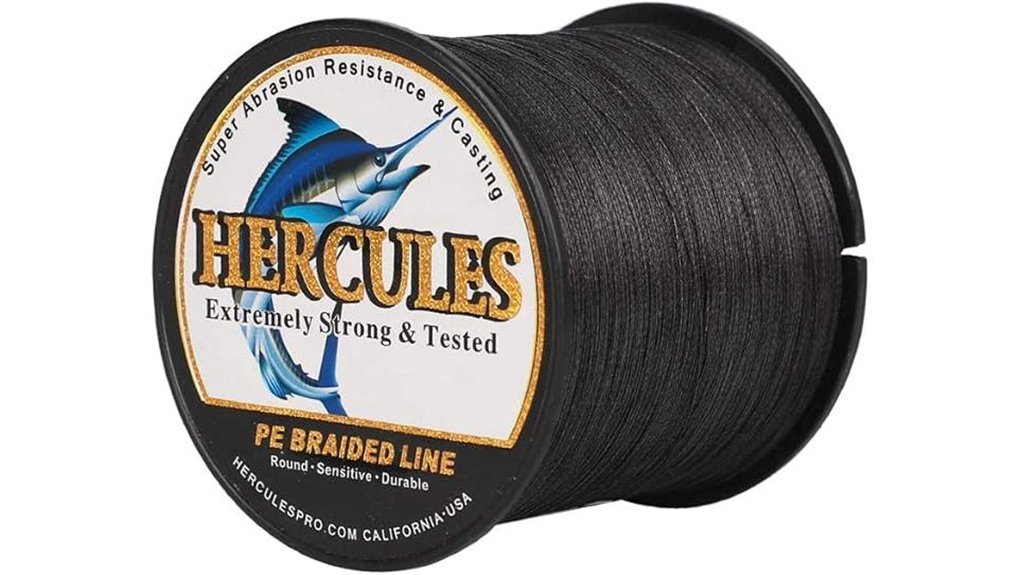 hercules braided fishing line