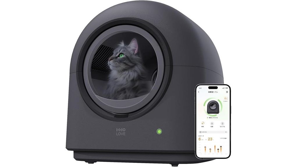 hholove typro self cleaning litter box
