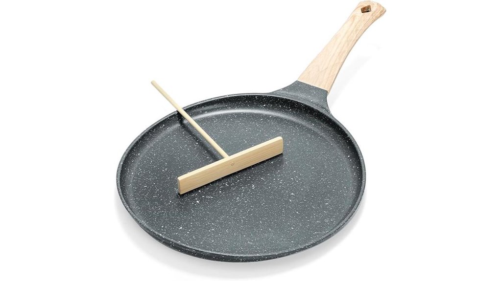 hiceeden 10 nonstick crepe pan