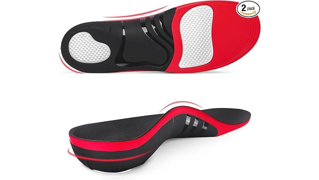 high arch plantar insoles all day
