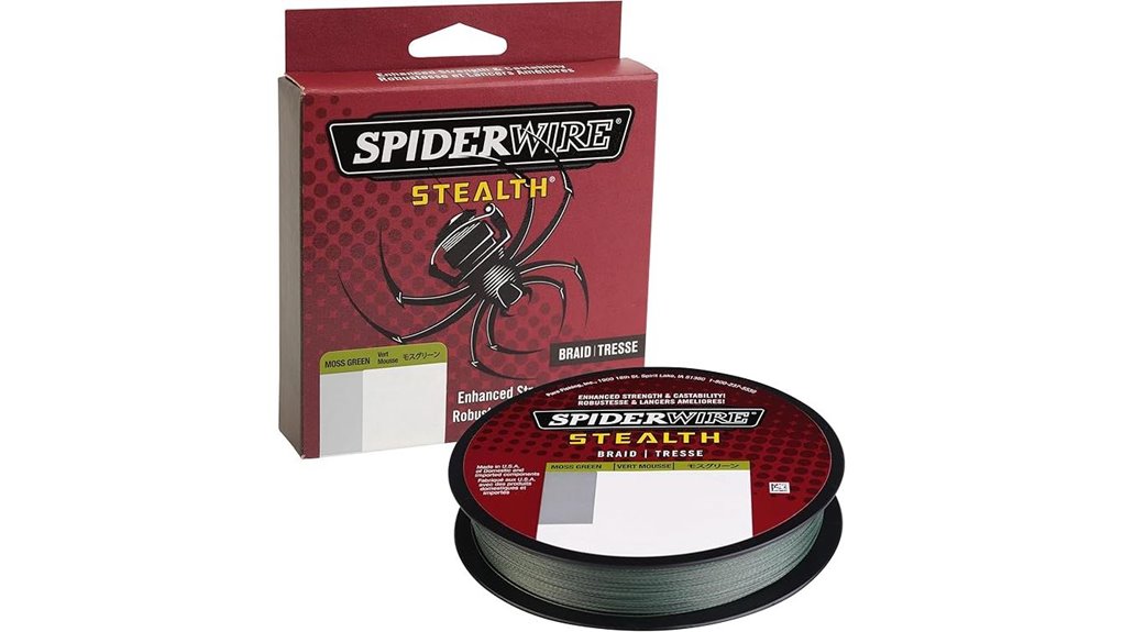 high capacity stealth braided line