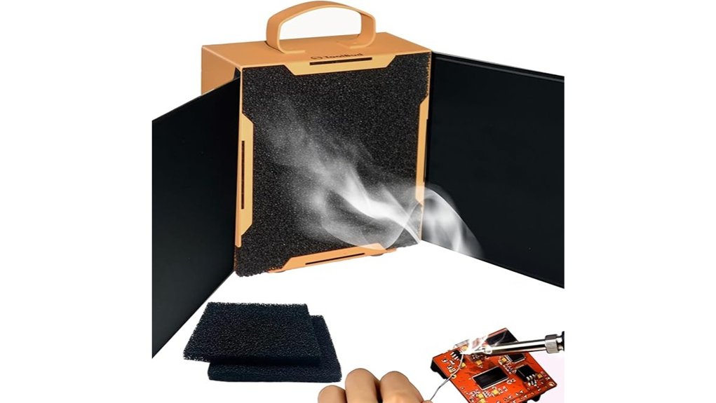 high efficiency magnetic fume extractor