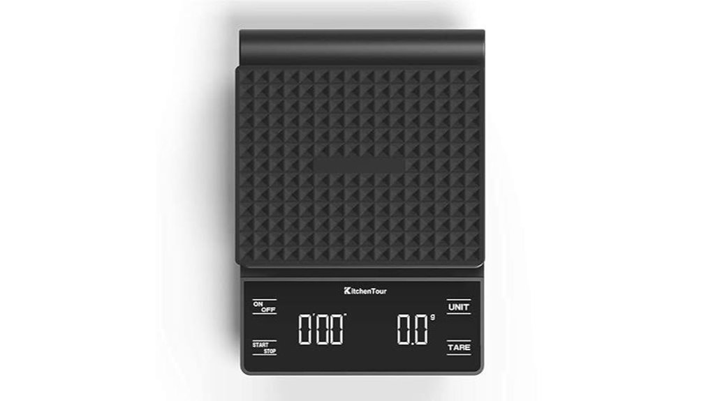 high precision coffee scale with timer
