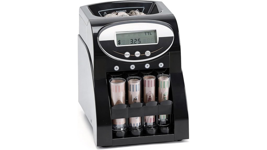 high speed anti jam coin counter