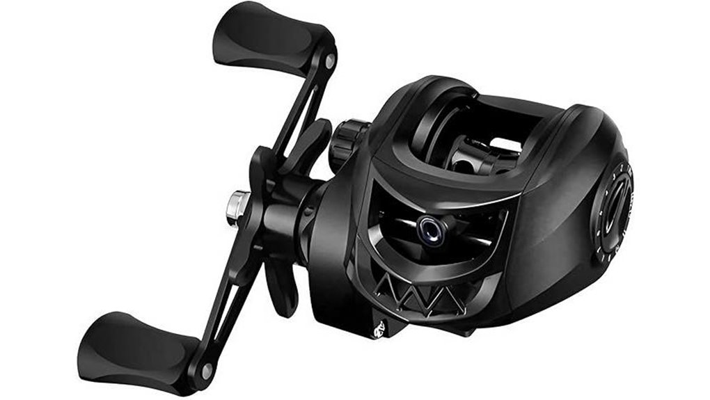 high speed metal nylon baitcasting