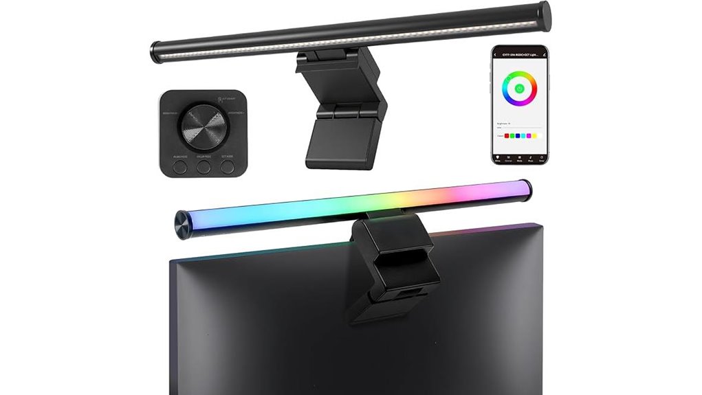 hive vibes 17 rgb monitor light bar