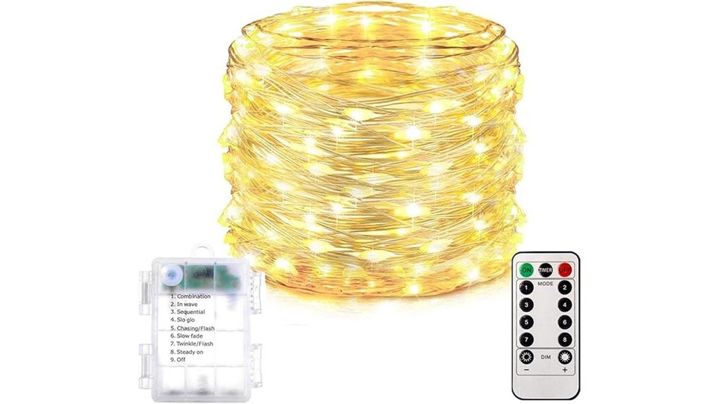 homemory 200led 66ft lights