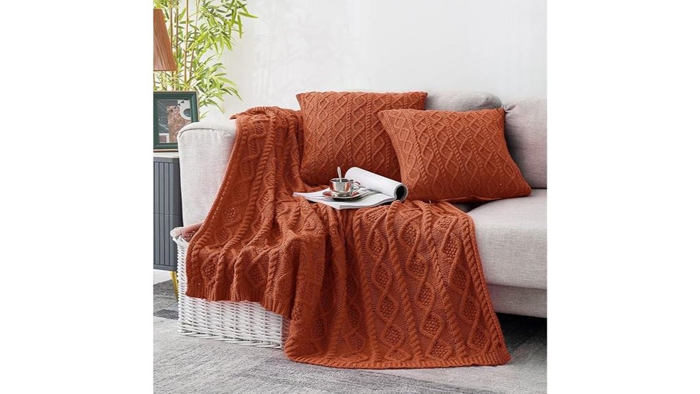 homiest sage knit set