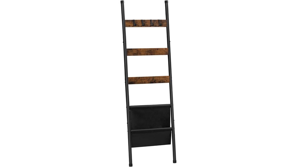 hoobro 5 tier blanket ladder