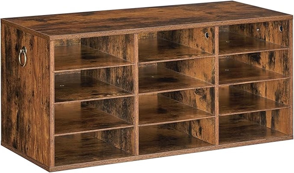 hoobro wooden countertop organizer