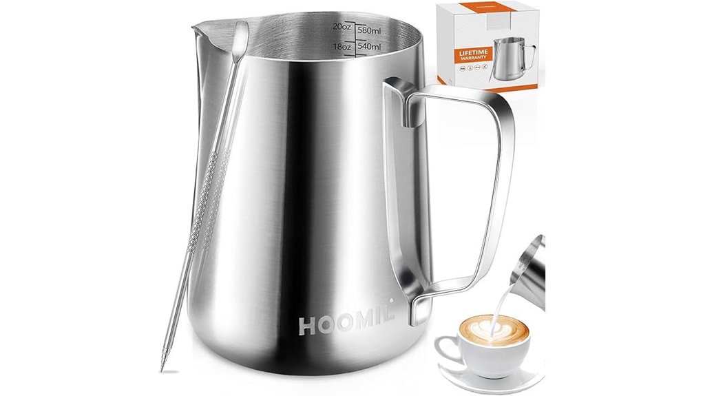 hoomil 20oz stainless pitcher