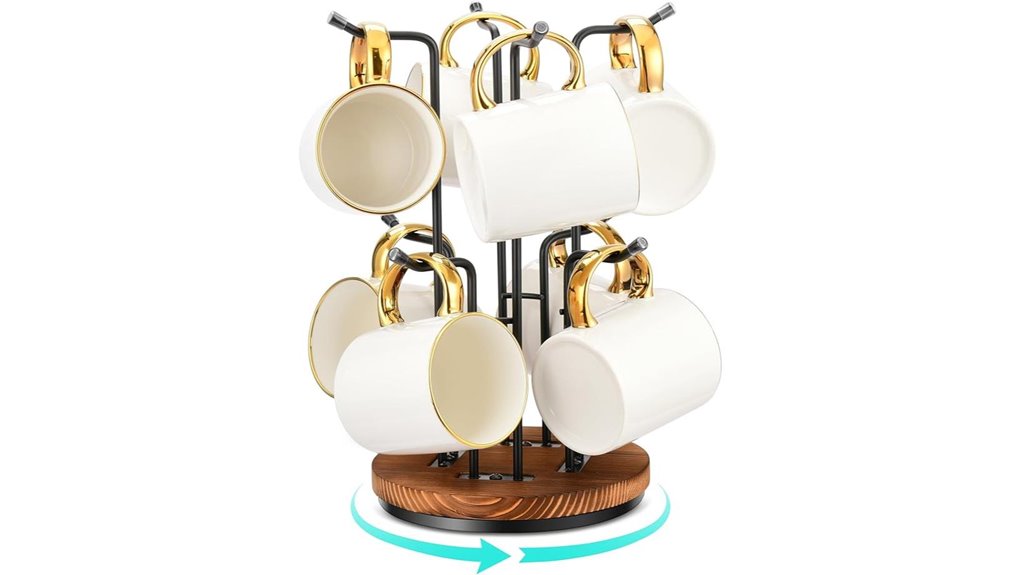 hulisen rotating mug tree
