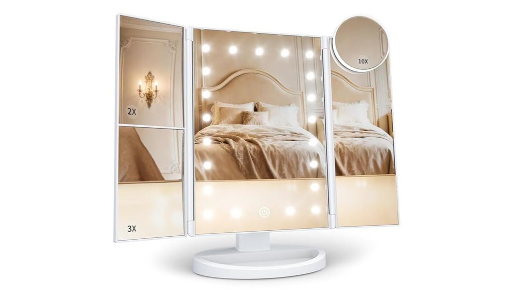huonul 10x trifold mirror